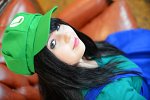 Cosplay-Cover: Luigi (female)