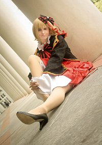 Cosplay-Cover: Rin Kagamine ♥ Sandplay singing of the Dragon