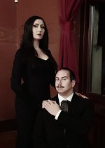 Cosplay-Cover: Morticia Addams