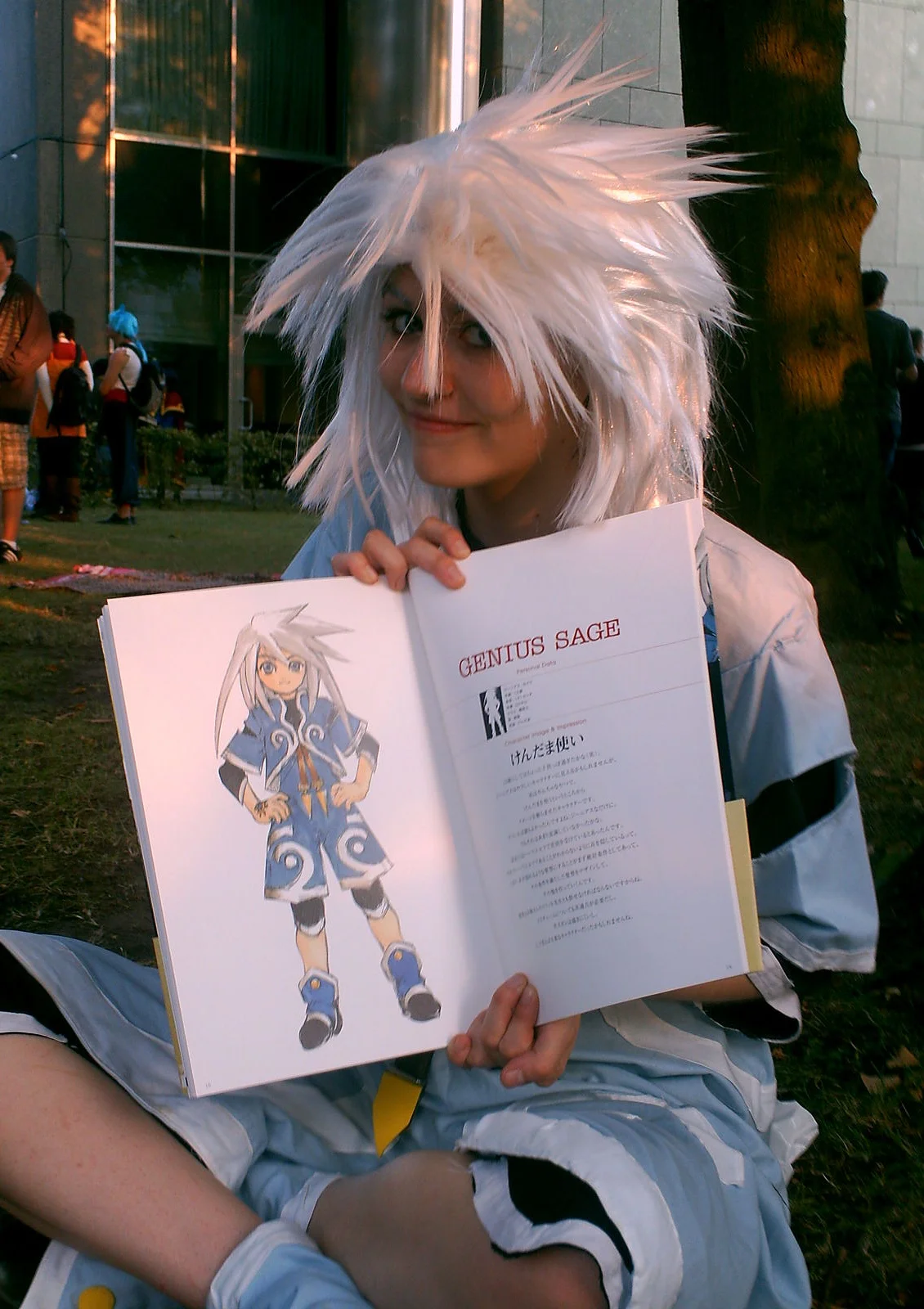 Cosplay-Cover: Genis Sage