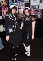 Cosplay-Cover: Black/White Lolita