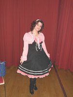 Cosplay-Cover: Pink/Black-Lolita