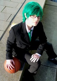 Cosplay-Cover: Shintarō Midorima [Black Suit]