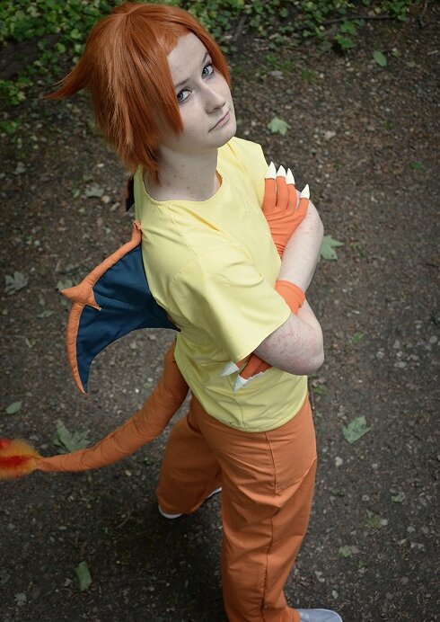 Cosplay-Cover: Glurak [Gijinka]