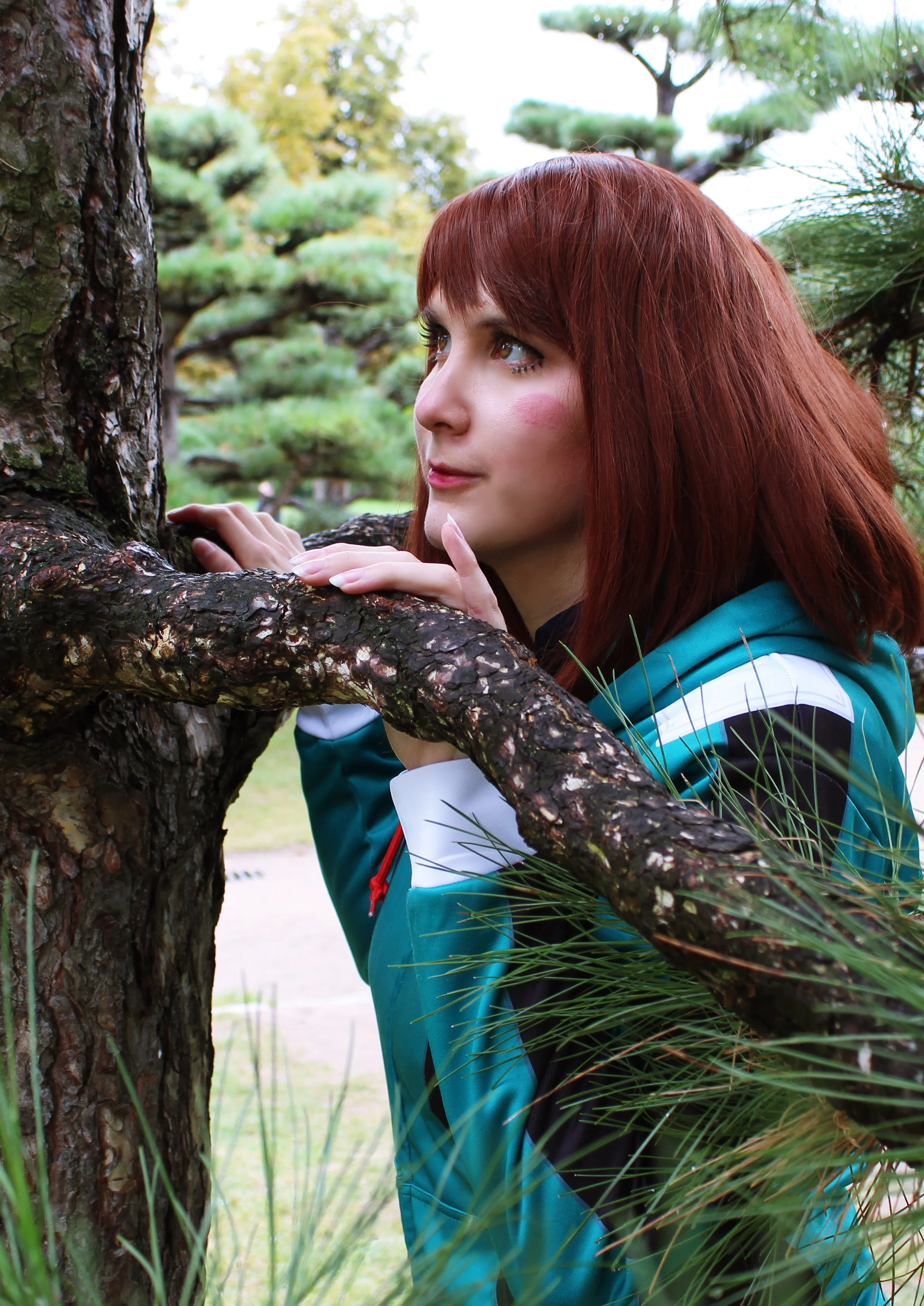 Cosplay-Cover: Ochaco Uraraka Trainingsanzug