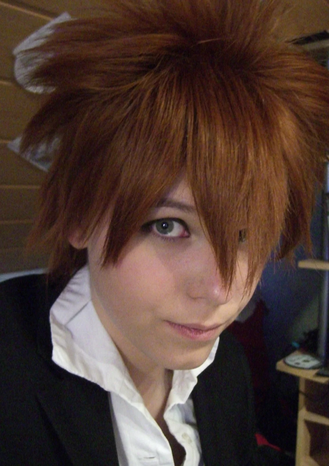 Cosplay-Cover: Tsunayoshi Sawada [Black Suit Impro]