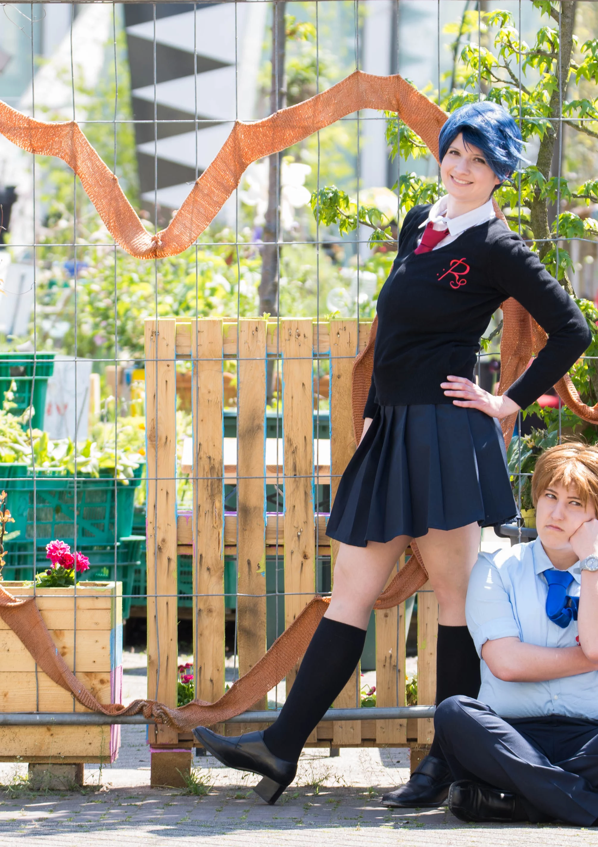 Cosplay-Cover: Kashima Yū [Winterschuluniform]