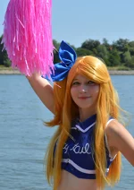 Cosplay-Cover: Lucy Heartfilia Cheerleader (Manga)