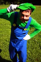 Cosplay-Cover: Luigi
