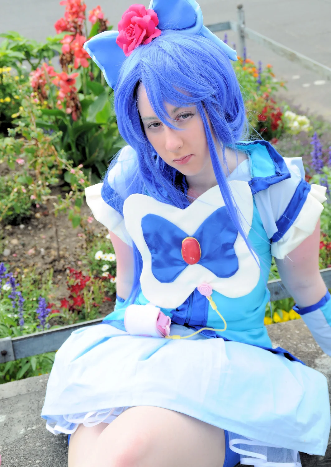 Cosplay-Cover: Cure Aqua (Yes! Pretty Cure 5 GoGo)