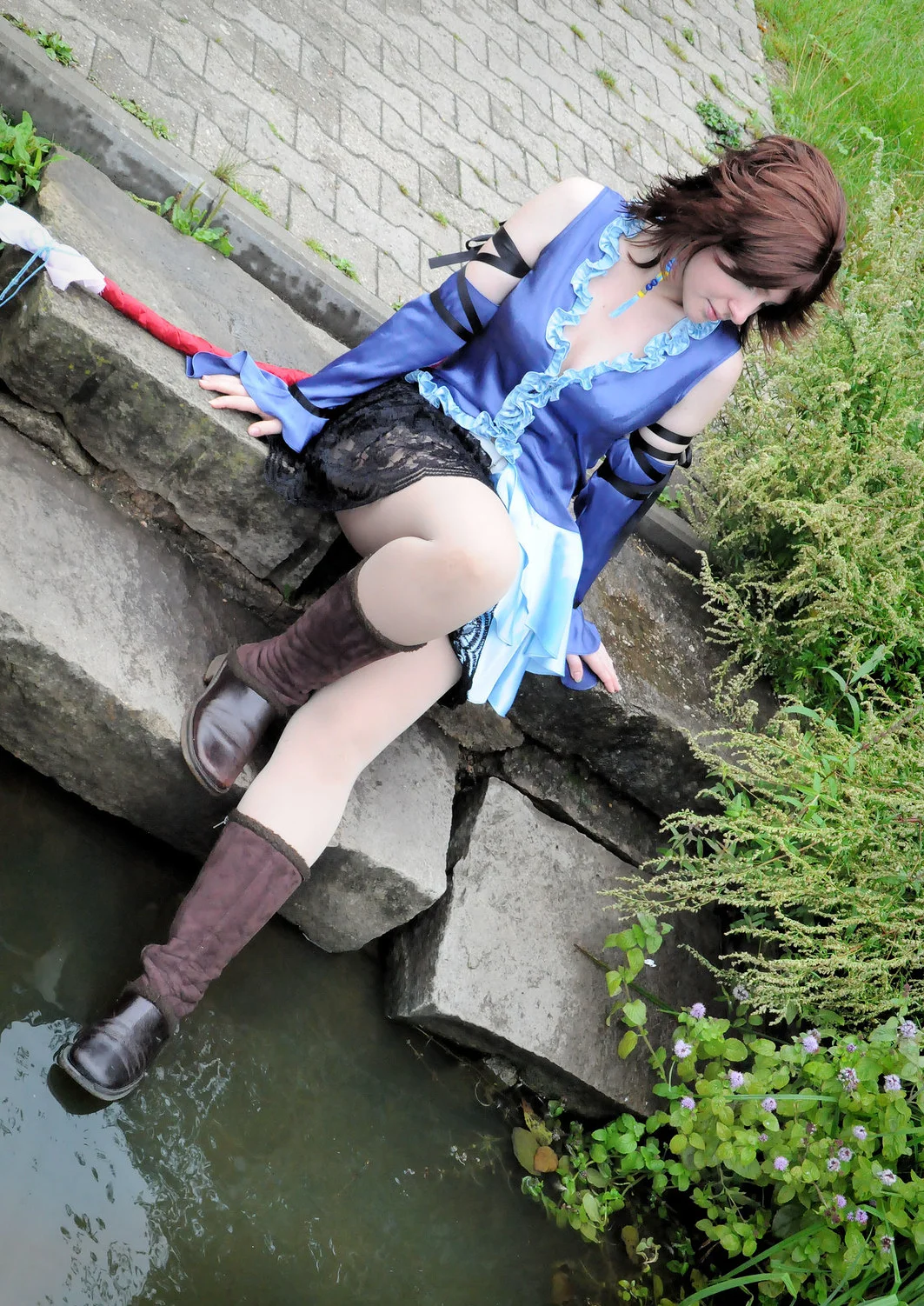 Cosplay-Cover: Yuna Braska [Diva-Sphere]