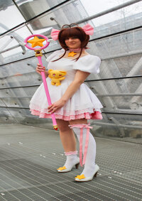 Cosplay-Cover: Sakura Kinomoto [Platinum Version]