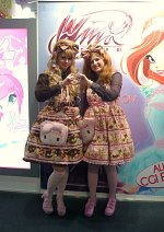 Cosplay-Cover: Angelic Pretty Little Bears Cafe JSK