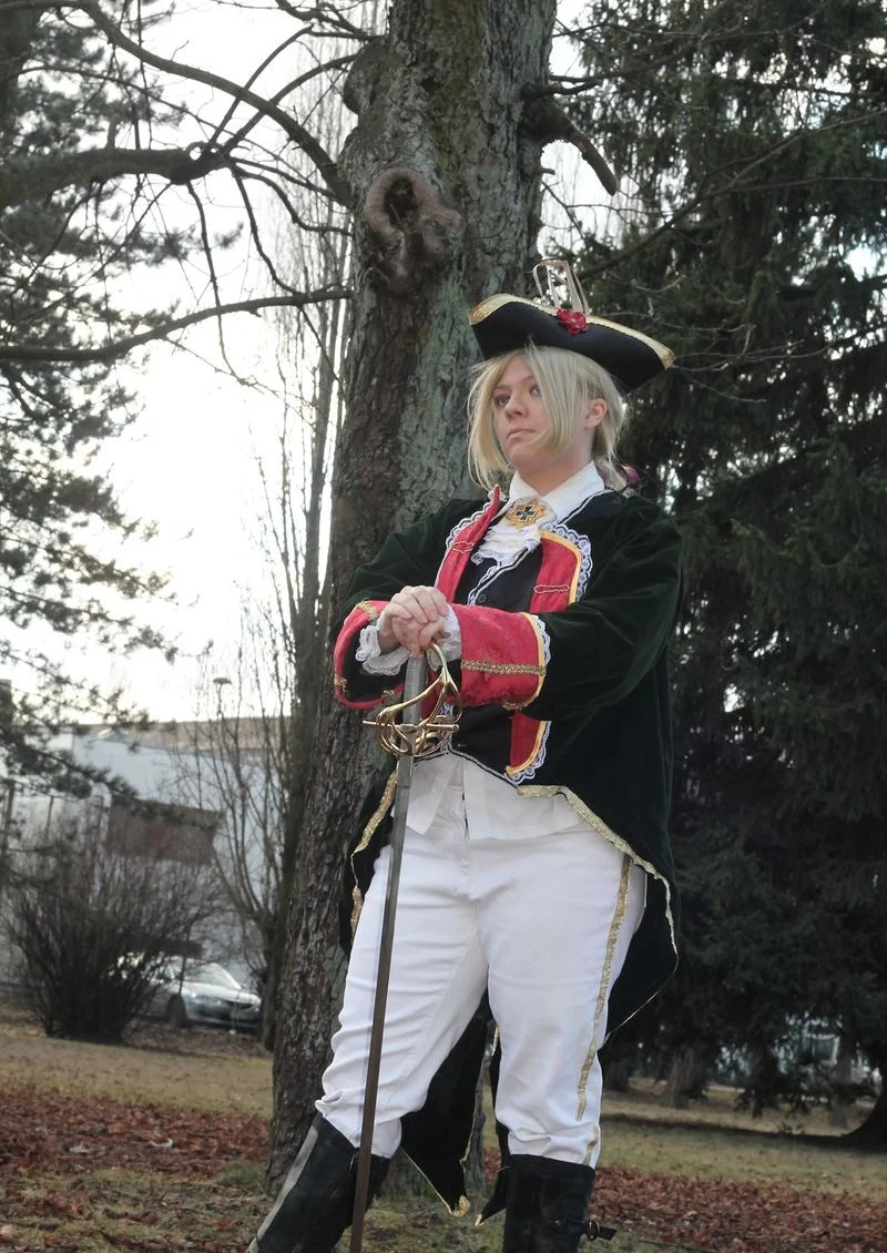 Cosplay-Cover: Prinz Friedrich II von Preußen [Prince of Prussia]