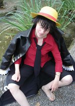 Cosplay-Cover: Monkey D. Ruffy [Strong World ~ Mafia version]