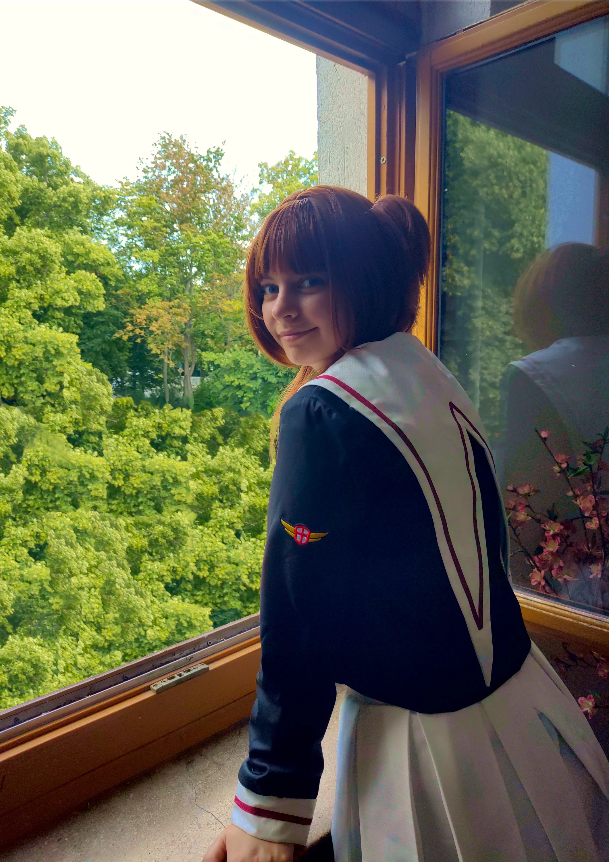 Cosplay-Cover: Sakura Kimonoto (Schuluniform)