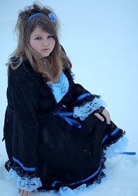 Cosplay-Cover: Gothic Dress - Black-Blue
