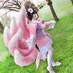 Cosplay: Ahri - Spring Blossom