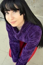 Cosplay-Cover: Hino Rei (Lila Pulli)