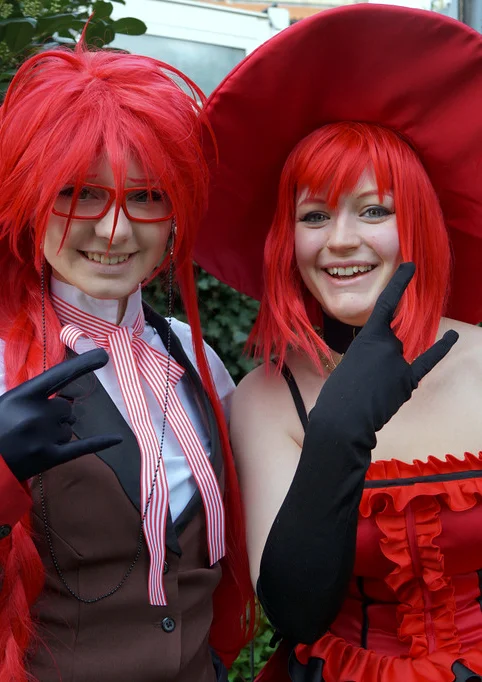 Cosplay-Cover: Grell Sutcliff