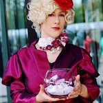 Cosplay: Effie Trinket (Reaping 1)