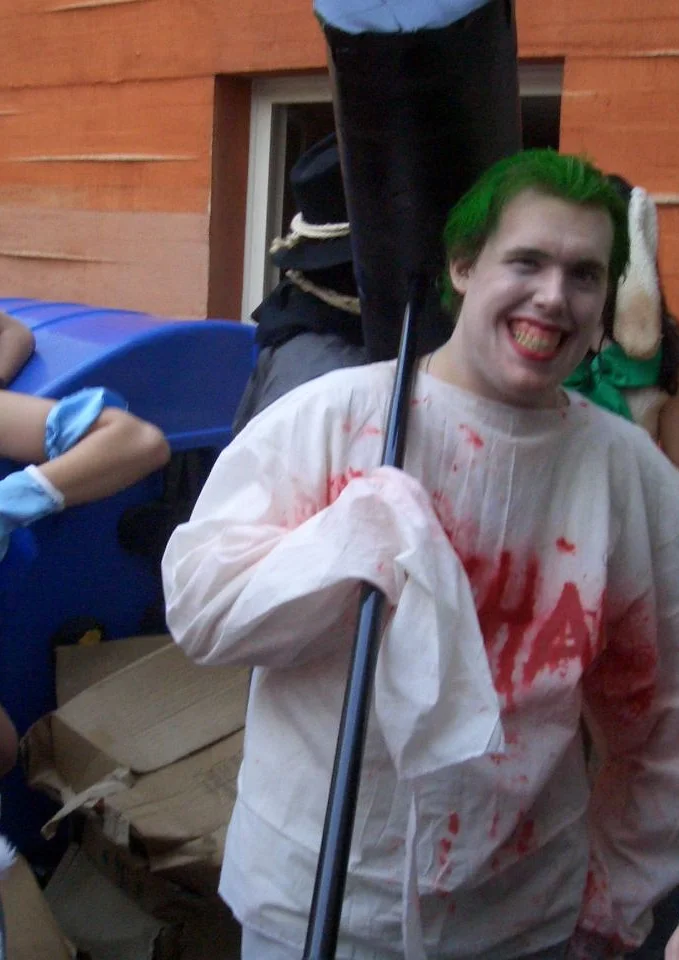 Cosplay-Cover: Joker (Arkham inmate version)