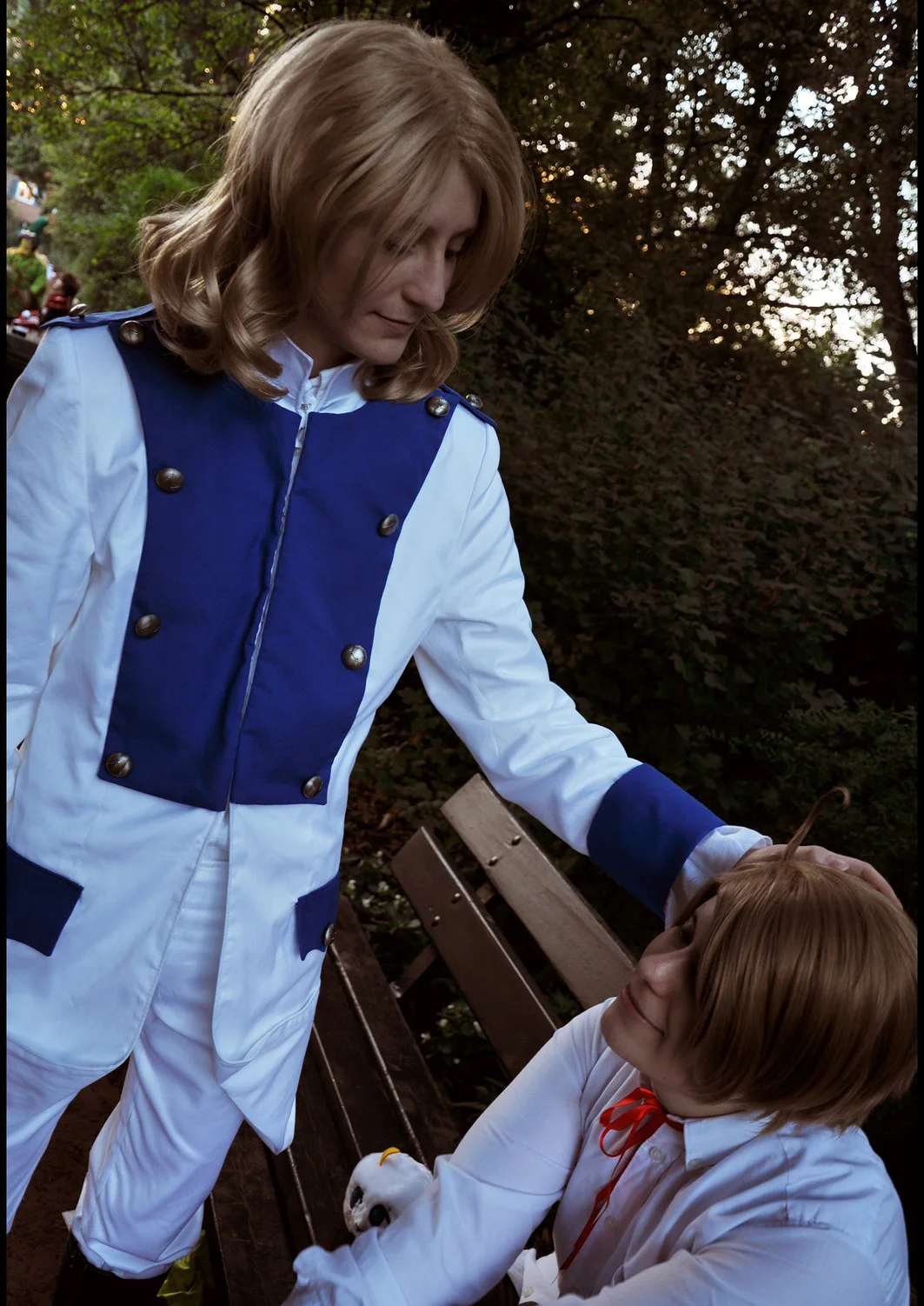 Cosplay-Cover: Alfred F. Jones (U.S.A) Child
