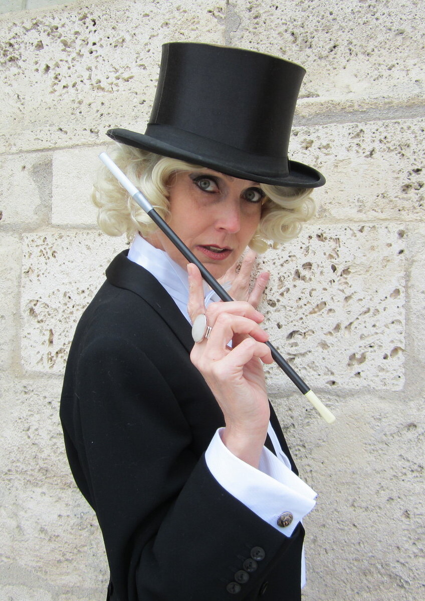 Cosplay-Cover: Marlene Dietrich