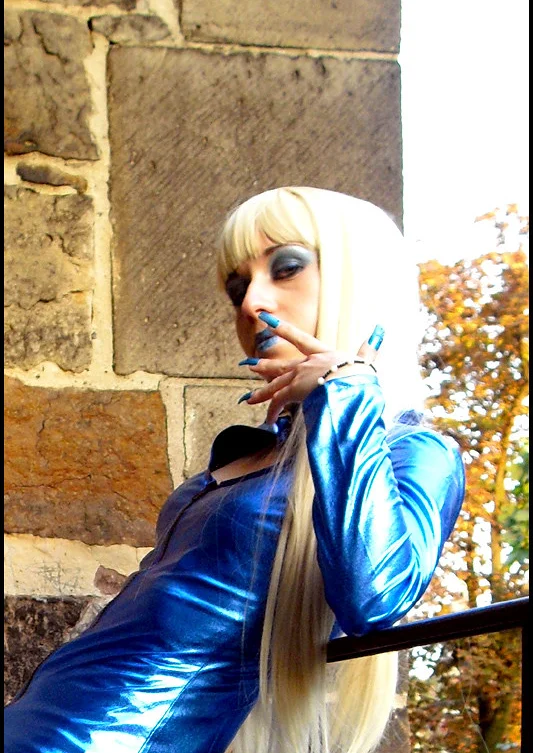 Cosplay-Cover: Lady Gaga (Blue Dress)