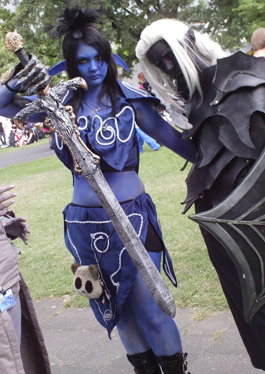 Cosplay-Cover: Nachtelf Krieger