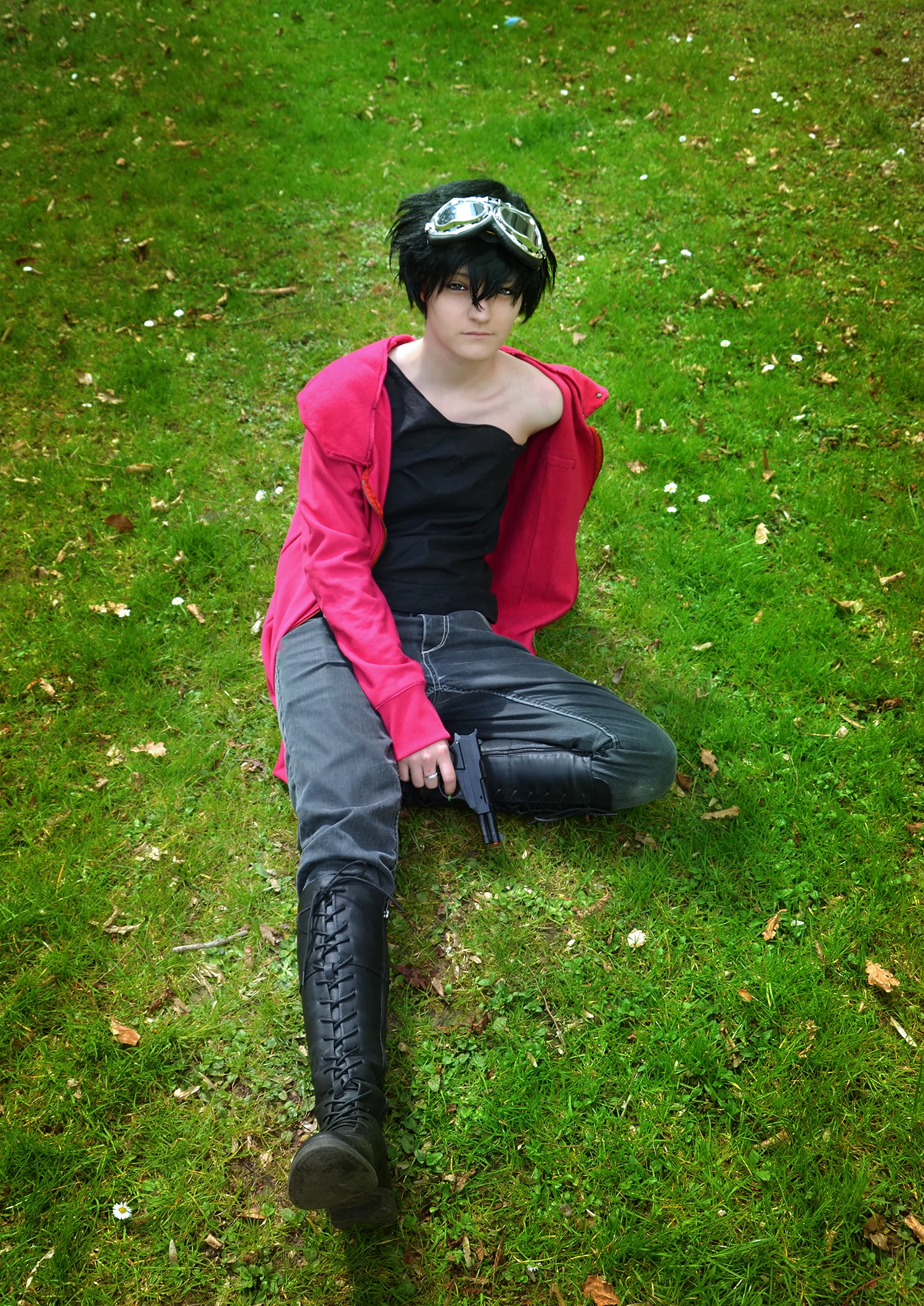 Cosplay-Cover: Gareki [Pink Jacket]