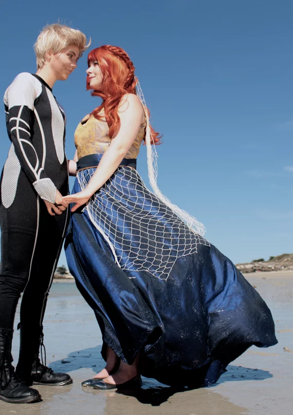 Cosplay-Cover: Annie Cresta [District 4/Capitol inspired]