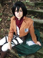 Cosplay-Cover: Mikasa Ackermann