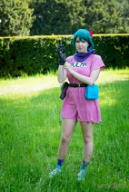 Cosplay-Cover: Bulma Briefs