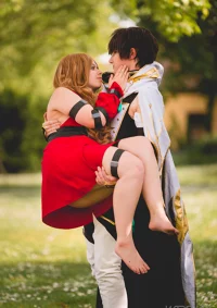 Cosplay-Cover: Nunnally Lamperouge (Red "Dress")
