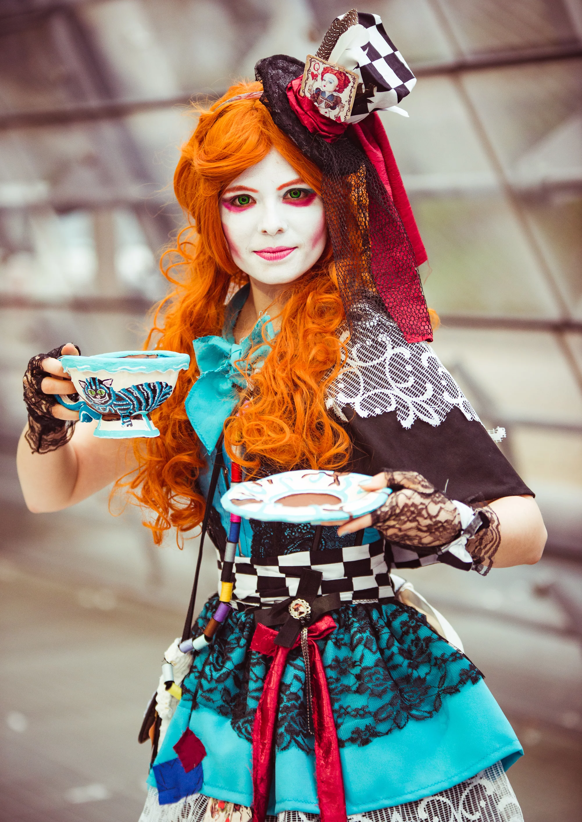 Cosplay-Cover: Female Mad Hatter