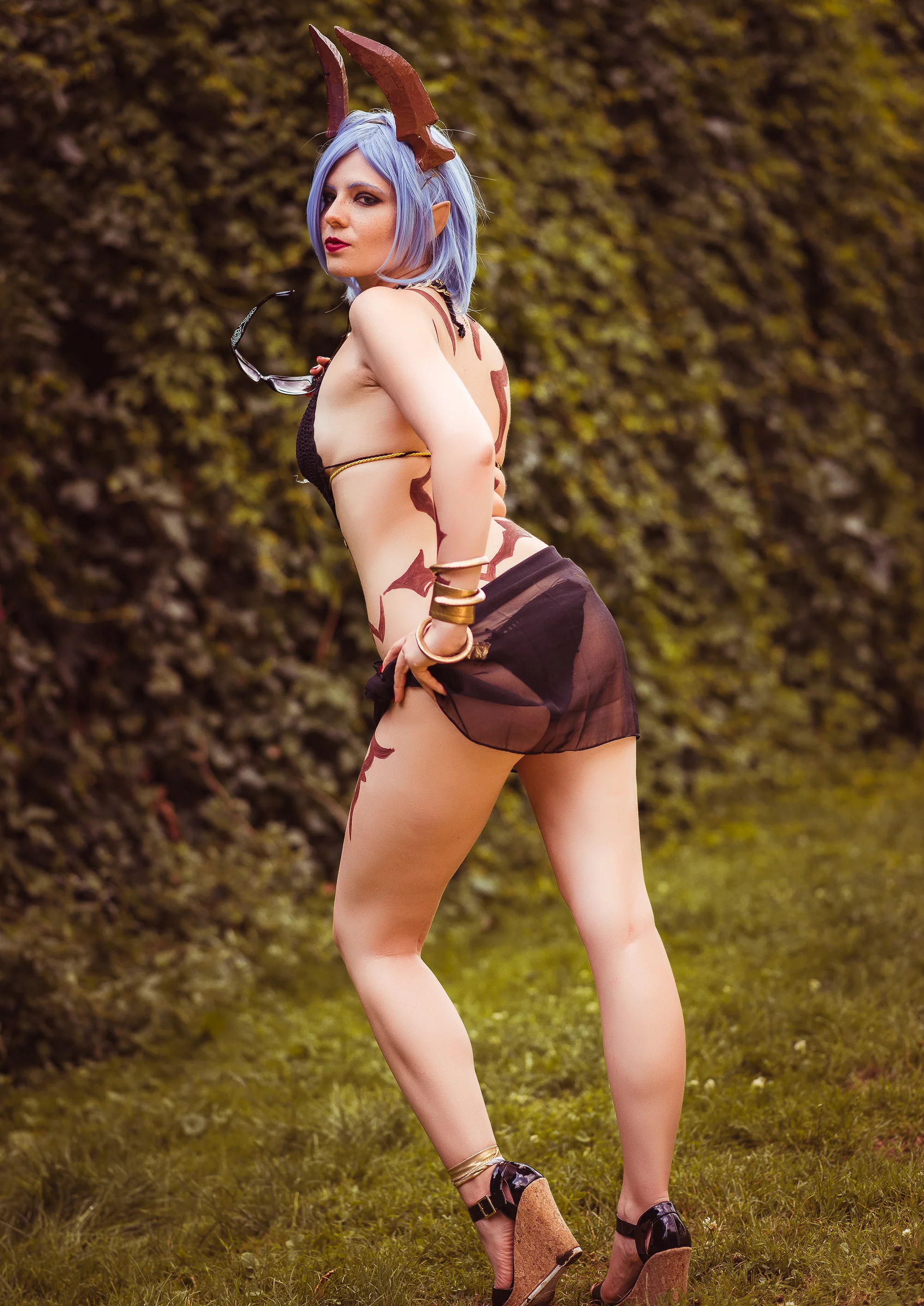Cosplay-Cover: BlueLeaf (Swimsuit)