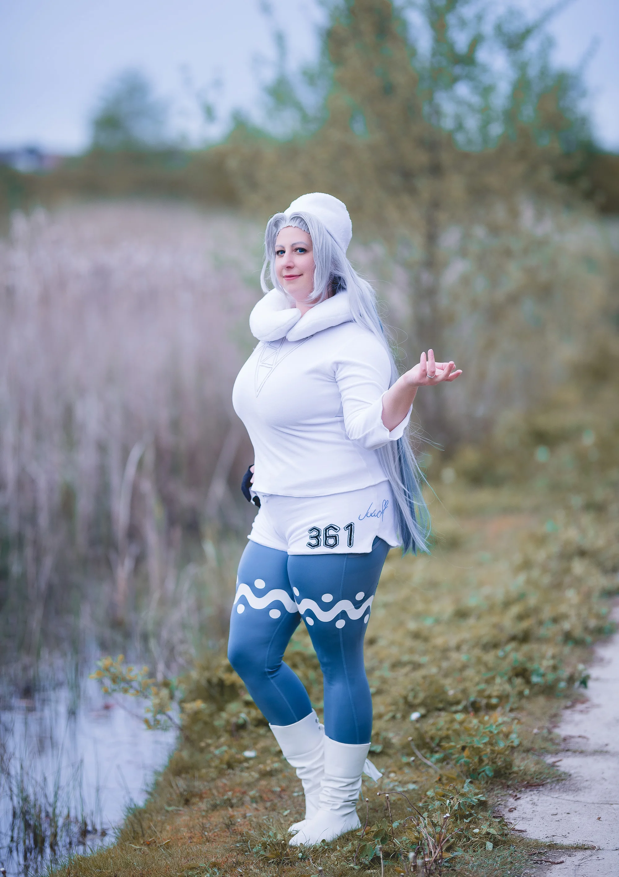 Cosplay-Cover: Arenaleiterin Mel