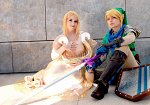 Cosplay-Cover: Queen Zelda [Nachtkleid]