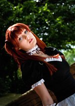 Cosplay-Cover: Asuka Langley Soryu (Gothic Lolita)