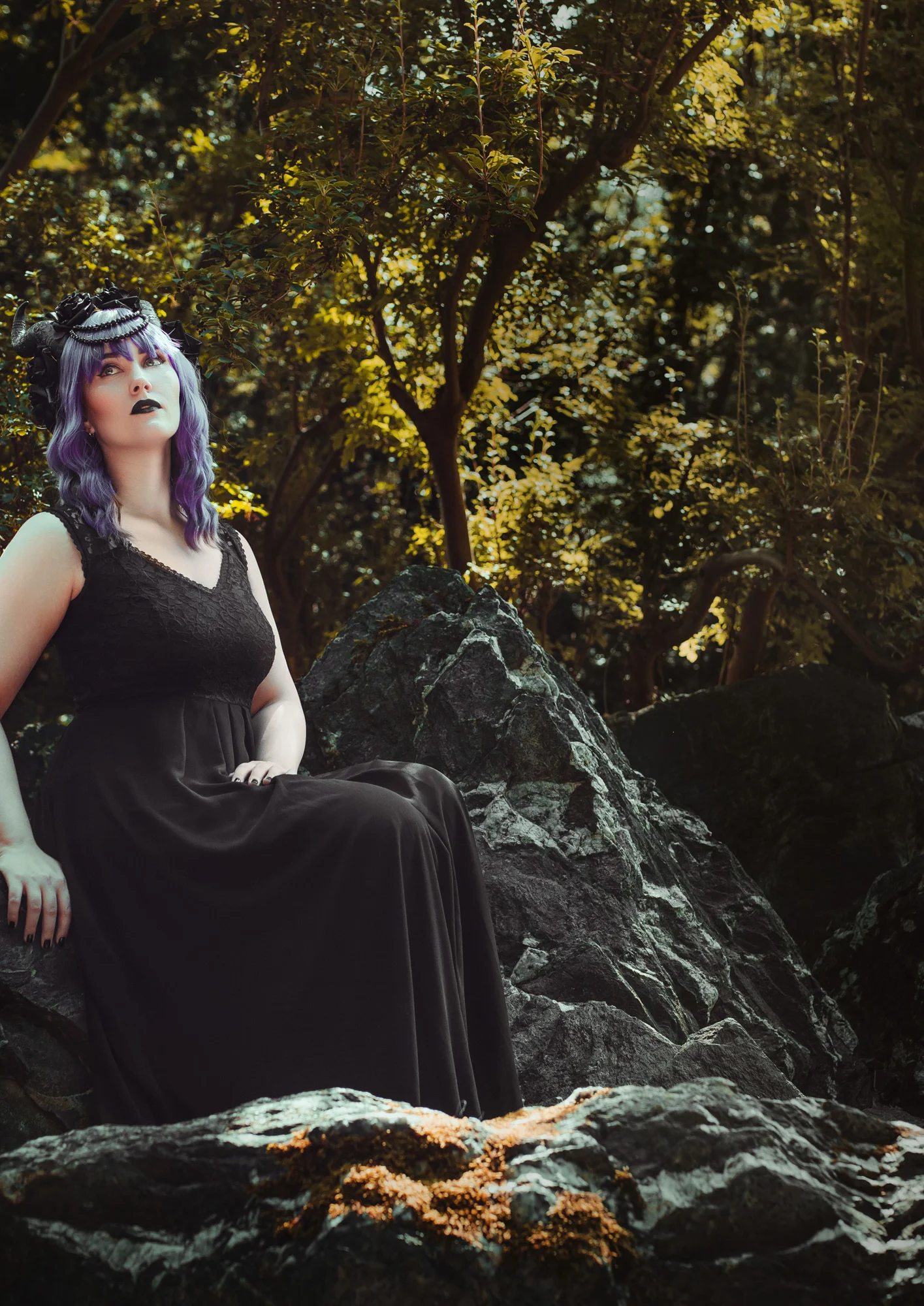 Cosplay-Cover: Dämonin