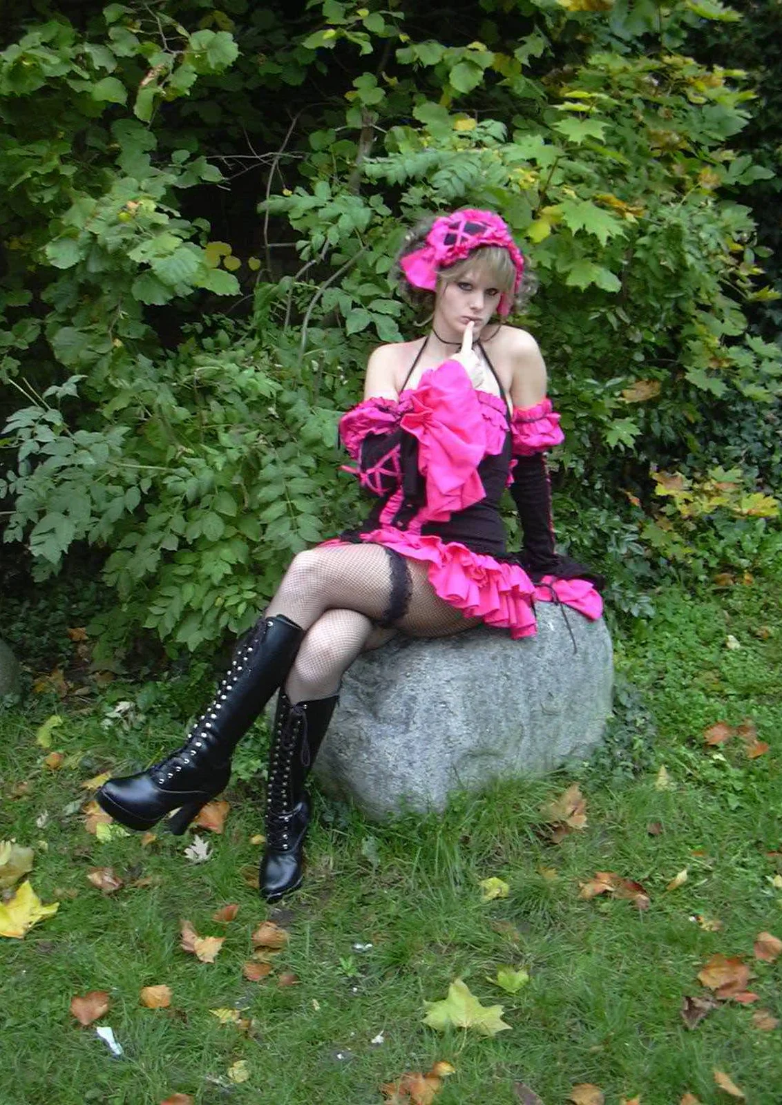 Cosplay-Cover: Raspberry Lolita