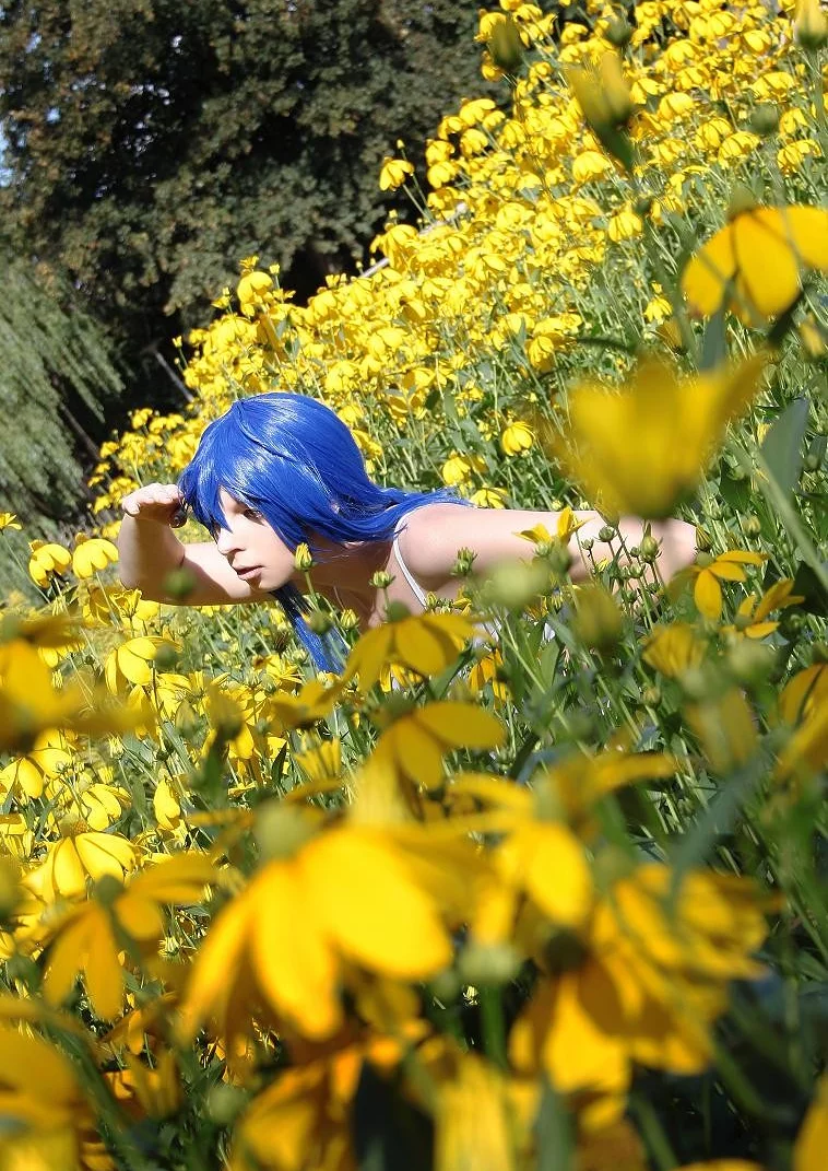 Cosplay-Cover: Izumi Konata (Sommer)