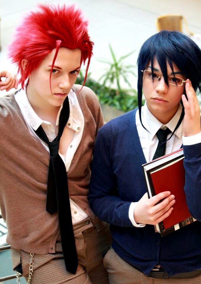 Cosplay-Cover: Reisi Munakata (school uniform)