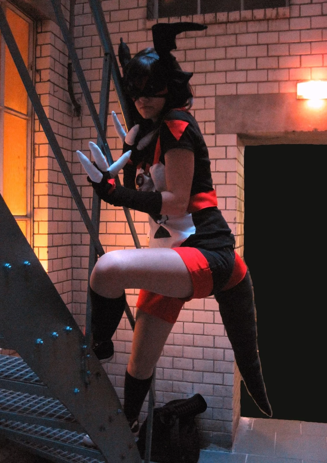 Cosplay-Cover: Black Guilmon Gijinka ["Bloody Shadow"]