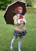 Cosplay-Cover: Madoka Kaname (Schuluniform)