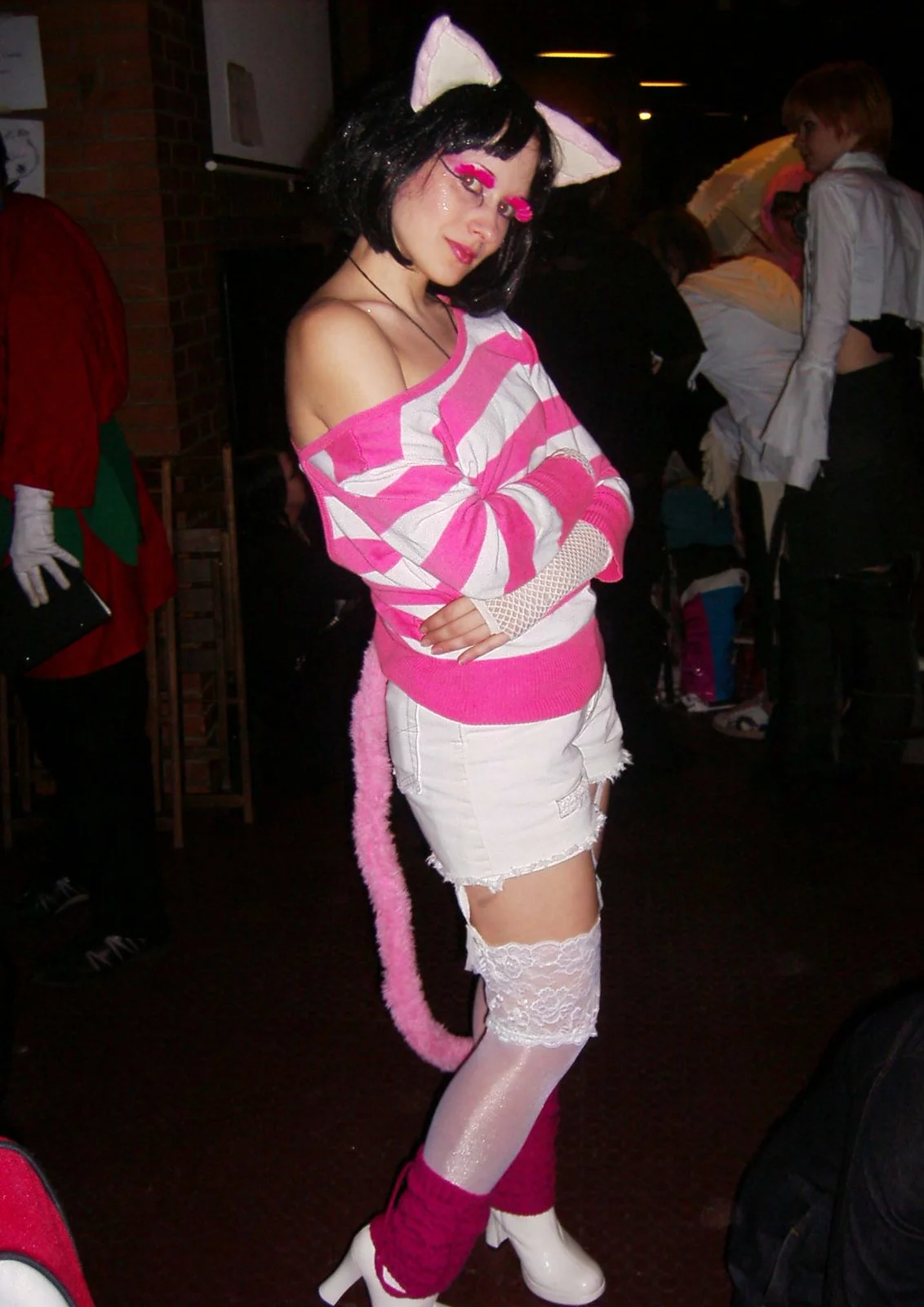 Cosplay-Cover: Grinsekatze