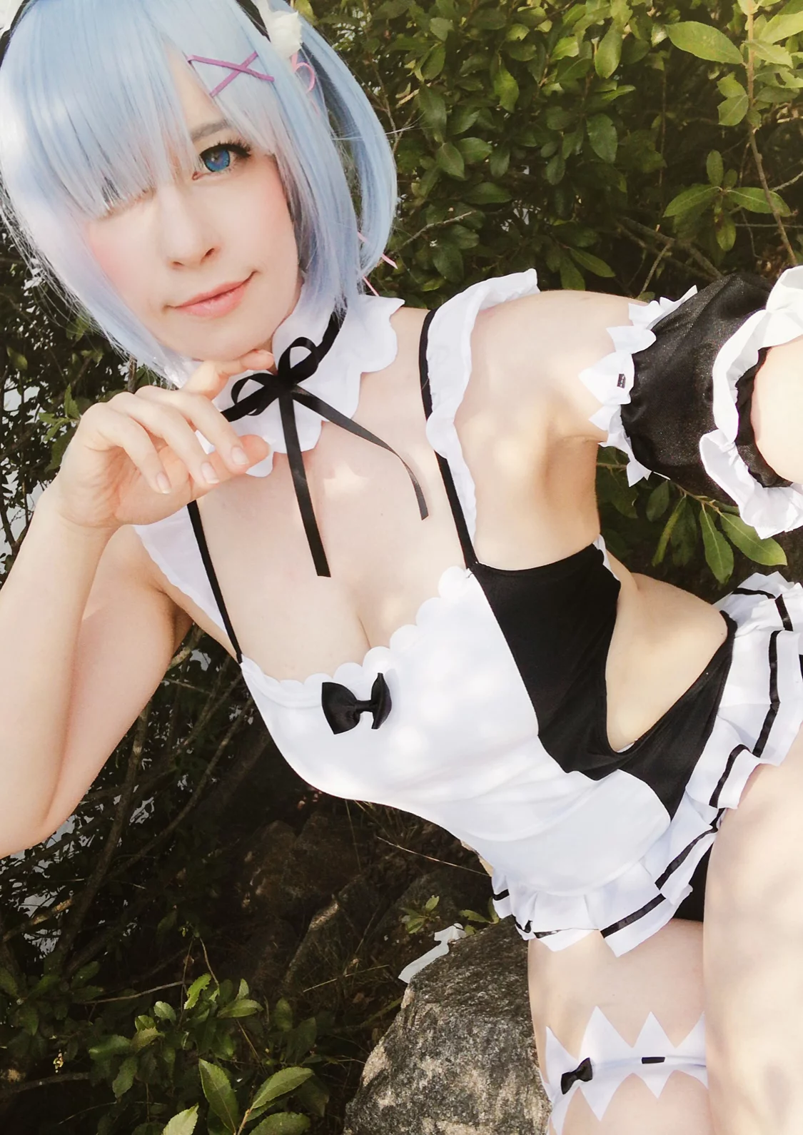 Cosplay-Cover: Rem - Swimsuit ✔