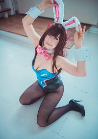 Cosplay-Cover: D.VA ~ Bunny Girl