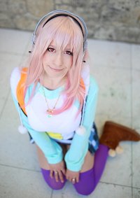 Cosplay-Cover: Sonico ~ Tiger Hoodie